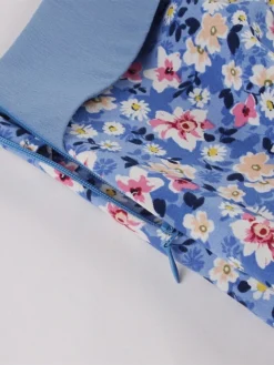 Women's Plus Size Retro 1950s Vintage Dress Mini Dress Daily Holiday Backless Print Floral Spaghetti Strap Sleeveless Regular Fit Spring Fall 2023 Blue XL XXL 3XL 4XL -HANs Plus Size Style Shop zokexs1693533791418