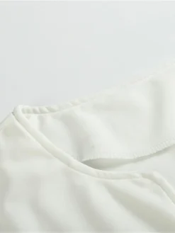 Women‘s Plus Size Curve Work Dress Floral Crew Neck Print 3/4 Length Sleeve Spring Fall Elegant Casual Midi Dress Formal Work Dress -HANs Plus Size Style Shop ztrueu1630916627491